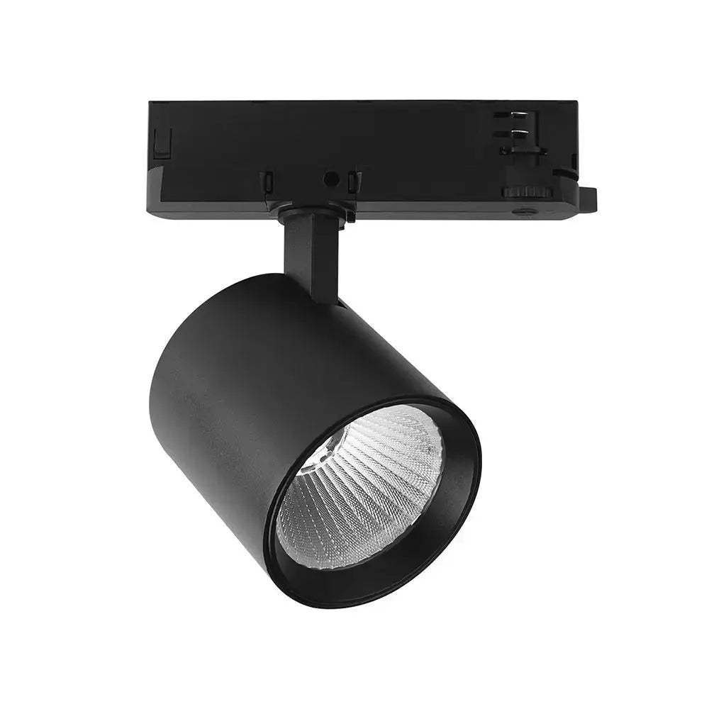 30W LED COB TRACKLIGHT WITH CREE CHIP CCT:4000K BLACK BODY 6YRS WARRANTY
