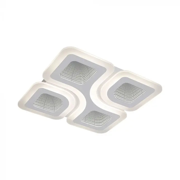 70W LED DECORATIVE CEILING LAMP CCT 3IN1 DIMMABLE IR REMOTE CONTROL WHITE