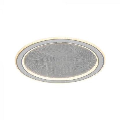 50W LED DECORATIVE CEILING LAMP CCT 3IN1 DIMMABLE IR REMOTE CONTROL GREY