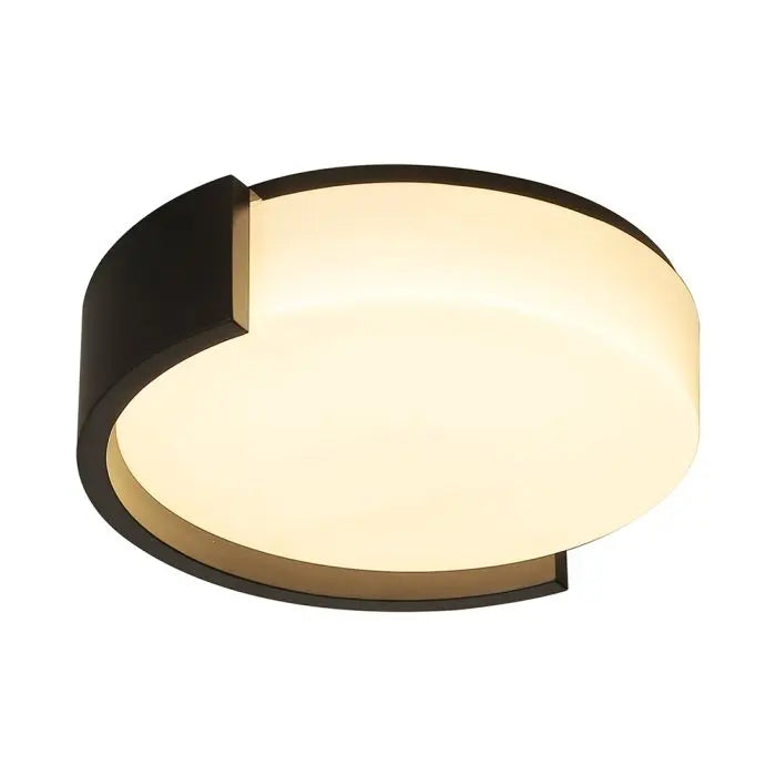 63W LED Decorative Ceiling Lamp (D550*H120mm) 3in1 Remote Control Dimmable Black