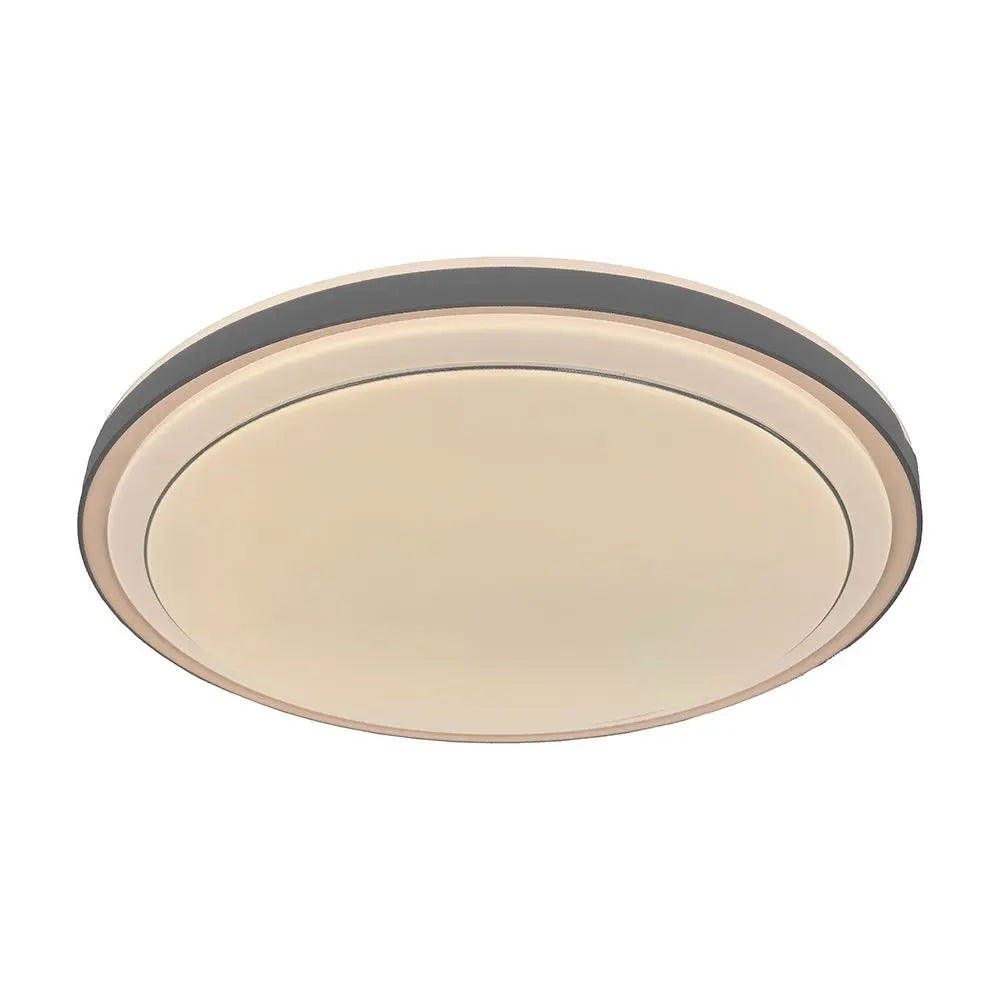 LED 30W/60W/30W DESIGNER DOMELIGHT REMOTE CONTROL 3IN1 DIMMABLE BROWN COVER
