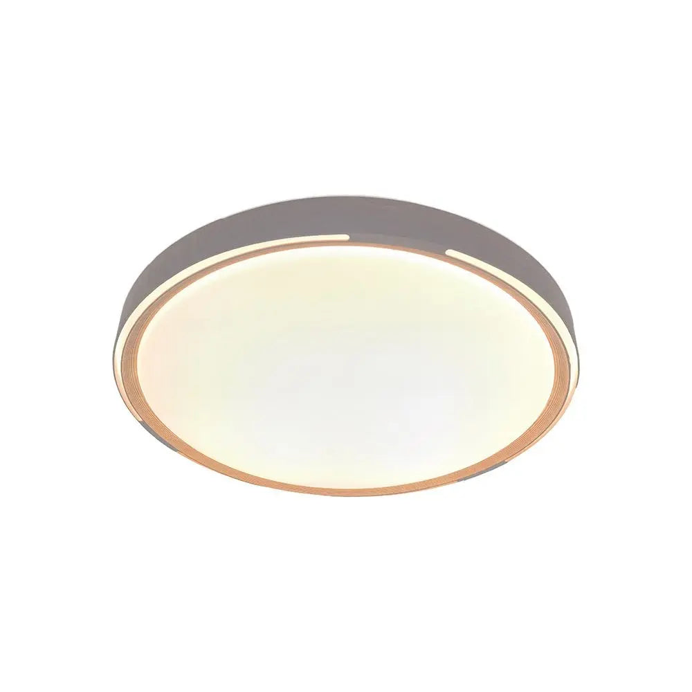LED Designer Domelight 30W/60W/30W Remote Contron 3in1 Dimmable Walnut Grain