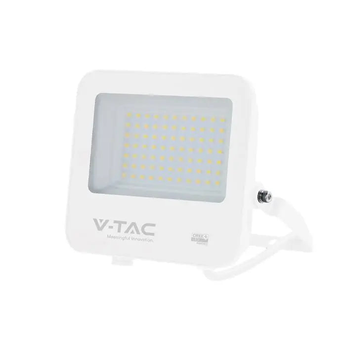 50W FLOODLIGHTLED BY CREE4000K WHITE BODY WHITE GLASS (135LM/W) 6YRS WARRANTY IP65