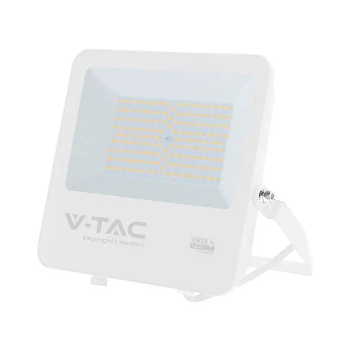 100W FLOODLIGHT (1M WIRE) LED BY CREE4000K WHITE BODY (135LM/W) 6YRS WARRANTY IP65