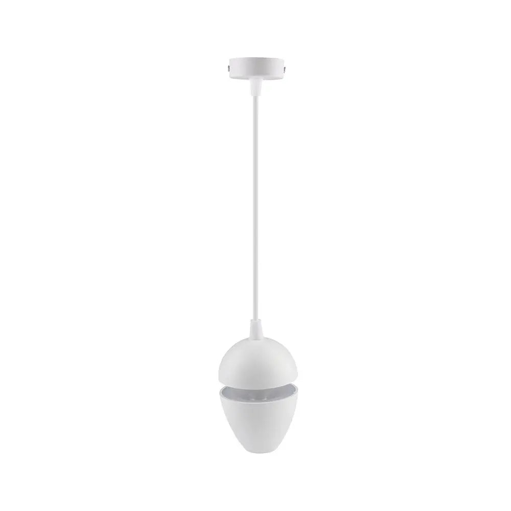 9W LED PENDANT LIGHT 3000K WHITE BODY