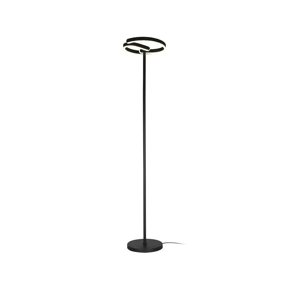 25W LED DECORATIVE FLOOR LIGHT 300x1420MM 4000K MATT BLACK