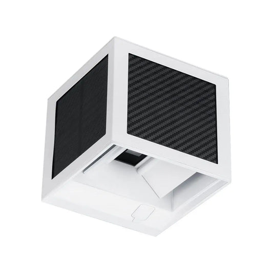 2.25W LED Solar Wall Light 3in1 White Body IP65 PIR Sensor