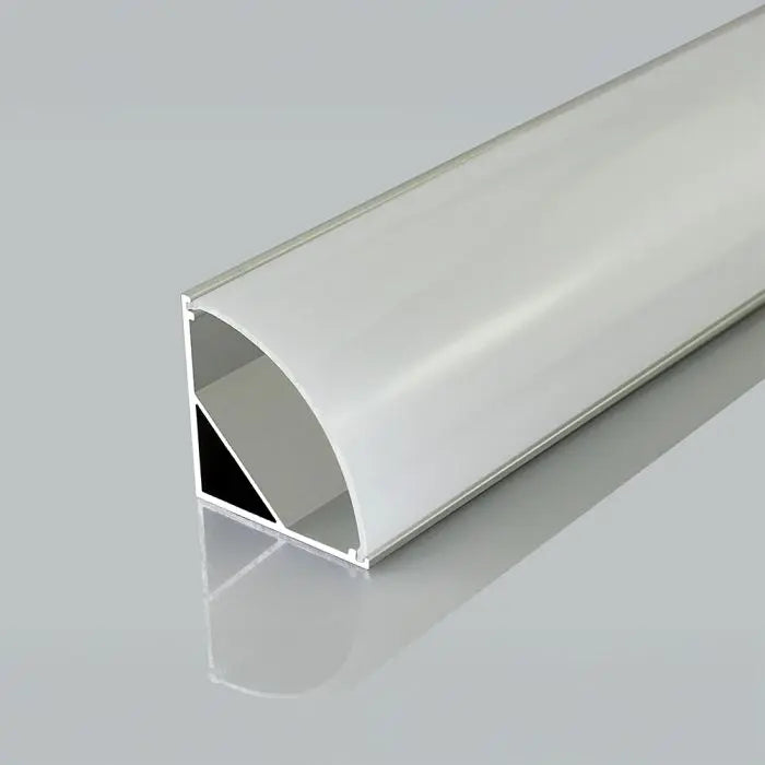 LED Strip Mounting Kit With Diffuser Corner 2000*30*30mm