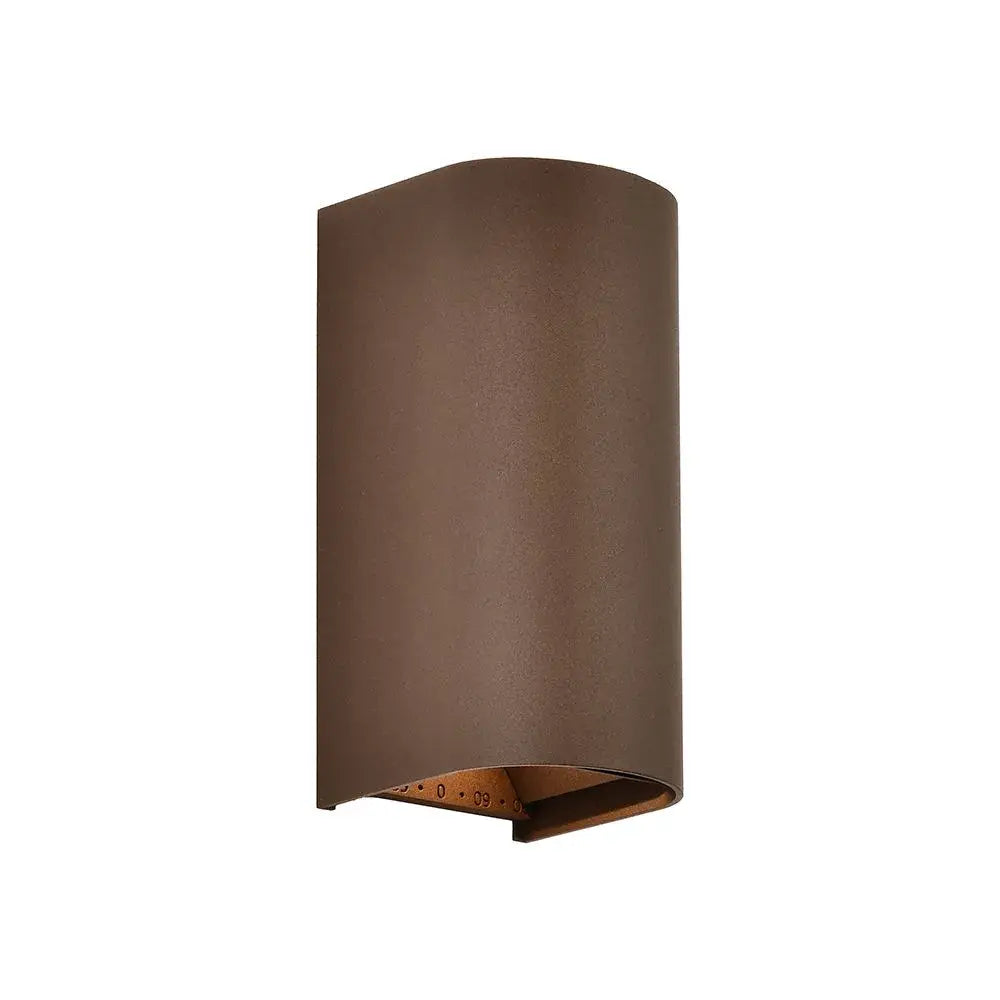 12W LED WALL LIGHT (71*96*171) 2700K+4000K CORTEN BODY IP65