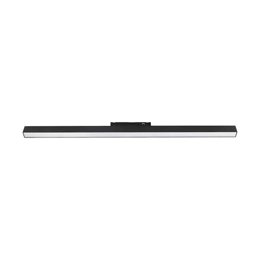 20W 48V LINEAR MAGNETIC FLOOD LIGHT ALUMINUM 3000K BLACK BODY