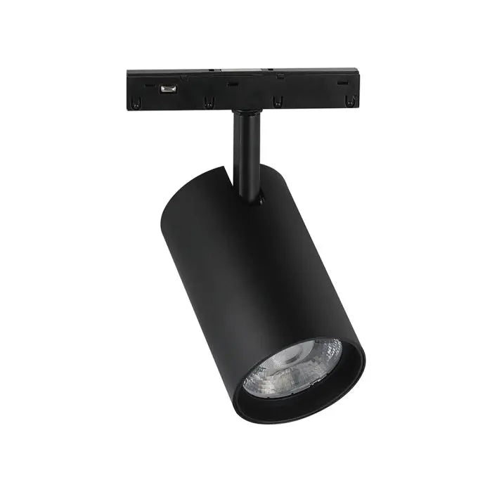 20W 48V MAGNETIC TRACK LIGHT ALUMINUM 3000K BLACK BODY