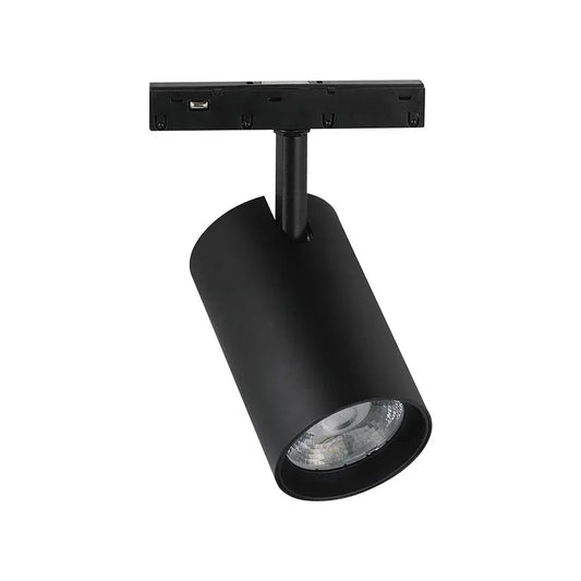 20W 48V MAGNETIC TRACK LIGHT ALUMINUM 4000K BLACK BODY