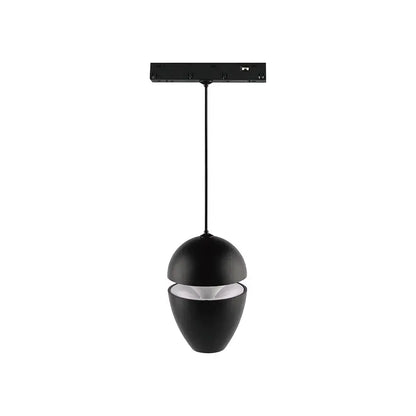 9W 48V MAGNETIC PENDANT LIGHT ALUMINUM 4000K BLACK BODY