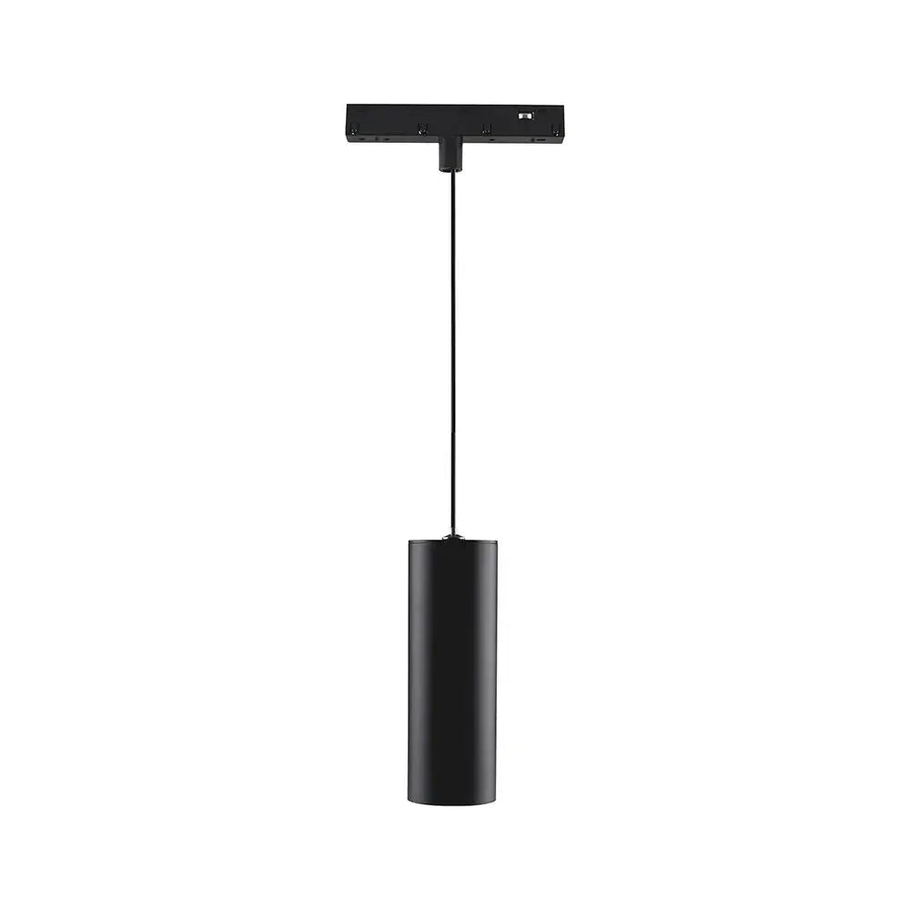 6W 48V MAGNETIC PENDANT LIGHT ALUMINUM 4000K BLACK BODY