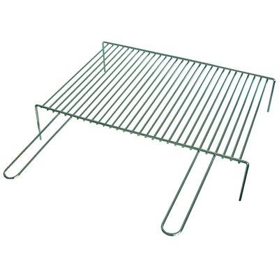 GRATICOLA BARBECUE A BARRE SINGOLA FD - ACCIAIO CROMATO MANICI 2 CM 70X35