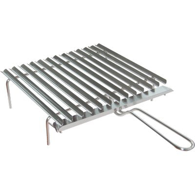 GRATICOLA BARBECUE RECUPERO GRASSO OMPAGRILL - INOX CM 40X35