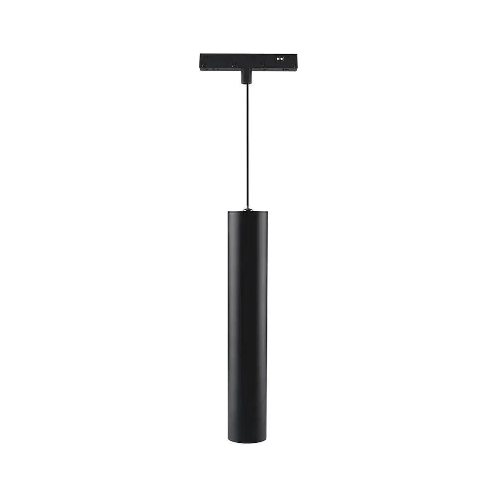 12W 48V MAGNETIC PENDANT LIGHT ALUMINUM 3000K BLACK BODY