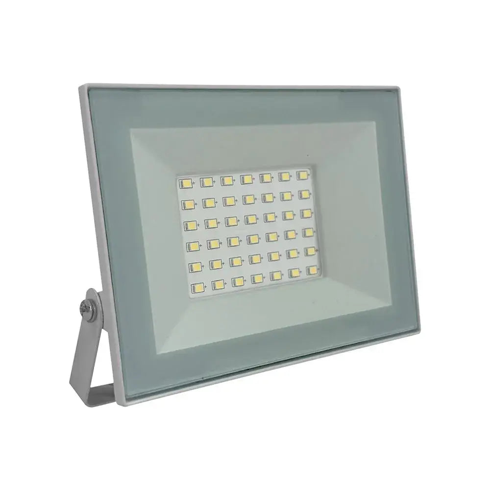 30W LED FLOODLIGHT 6500K WHITE BODY