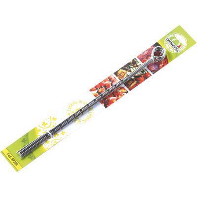 SPIEDINI BARBECUE SP390 OMPAGRILL - ACCIAIO CM 39 CF=PZ 5