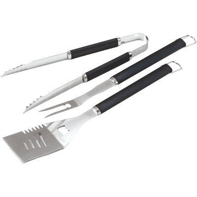 POSATE BARBECUE SET 03450 OMPAGRILL - INOX/SINTETICO CF=PZ 3 CM 45
