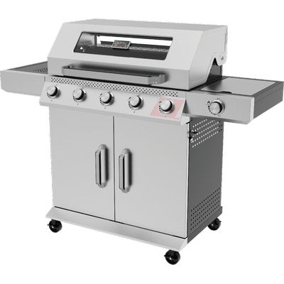 BARBECUE GAS SALSA 5+1 DOMUS - FUOCHI 5+1 CM 146X57 H.CM 113