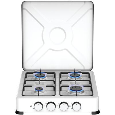 FORNELLO GAS FLAME 4 DOMUS - ACCIAIO VERNICIATO BRUCIATORE 4 KW 6,2
