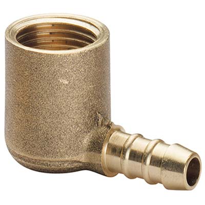 PORTAGOMMA GPL 90° FILETTO FEMMINA - OTTONE MM 10 1/2F