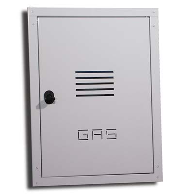 SPORTELLO CONTATORE GAS - ACCIAIO ZINCATO CM 35X45