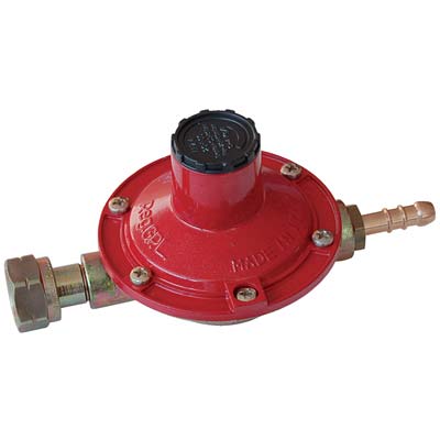 REGOLATORE GAS GPL BP TARATURA VARIABILE INTERNA - KG/H 4 MBAR 20/60 + PORTAGOMMA GPL