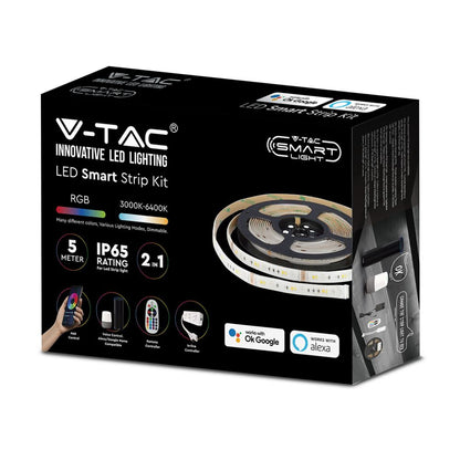 LED Strip Set SMD5050 RGB + 3In1 IP65 Compatible with Amazon Alexa And Google Home