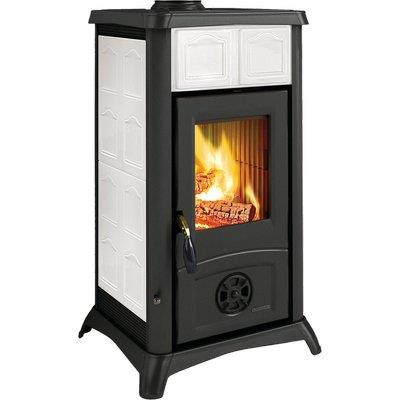 STUFA LEGNA GEMMA LA NORDICA - BIANCO KW 6 MM 460X495 H.MM 840