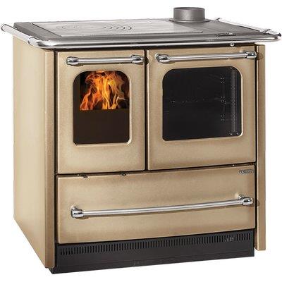 CUCINA LEGNA SOVRANA EASY EVO 2.0 LA NORDICA - CAPPUCCINO KW 7,5 MM 964X641 H.MM 848