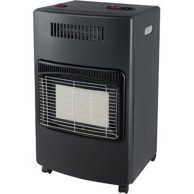 STUFA GAS GPL INFRAROSSI MITRA VENTILATA - NERO WATT 4200 CM 42X38 H.CM 72