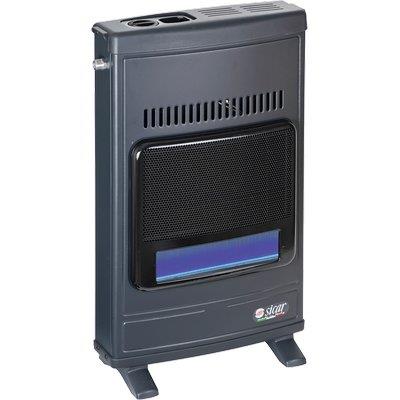 STUFA GAS METANO FIAMMA BLU A PARETE ECO 45 SICAR - GRIGIO WATT 4100 CM 43X15 H.CM 64