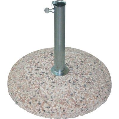 BASE X OMBRELLONE CEMENTO GRANIGLIATO - CM 46 F.MM 46 KG 25