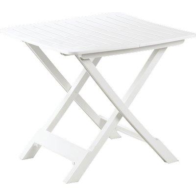TAVOLO TEVERE PROGARDEN - PP BIANCO CM 80X72 H.CM 70