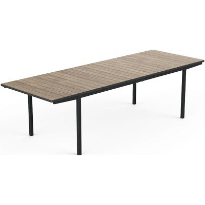 TAVOLO PORTO NOVA ESTENSIBILE KETER - PP LEGNO CM 153/229X90 H.CM 75