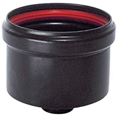 TAPPO CIECO PELLET NERO OPACO SAVE - CM  8