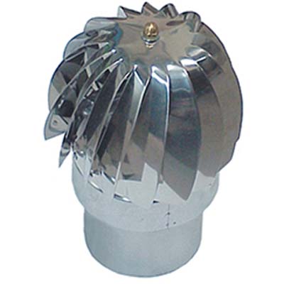 VENTOLINO GIREVOLE BASE TONDA MASCHIO ZINCATO - CM 20