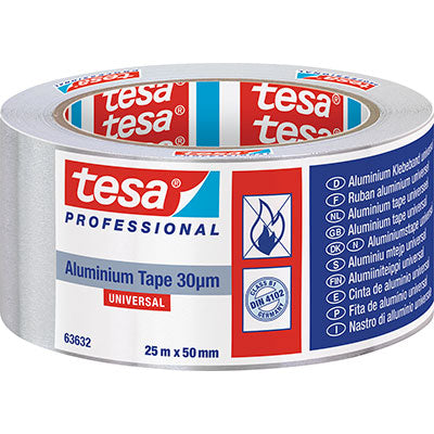 NASTRO ALLUMINIO UNIVERSALE 63632 TESA - NATURALE CM 5 MT 25