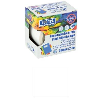 NASTRO ADESIVO TELATO 200 TPA EUROCEL - BIANCO MM 38 ML 2,7