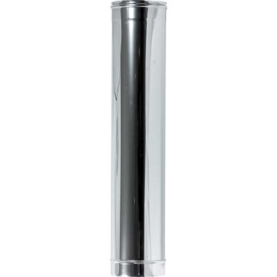TUBO ACCIAIO INOX AISI 304 - CM  8 H.CM 100