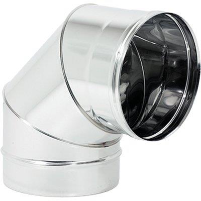 GOMITO INOX AISI 304 90° - CM  8