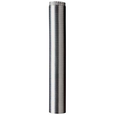 TUBO RULLATO ALLUMINIO NATURALE - MM 0,12 CM 10 MT 3