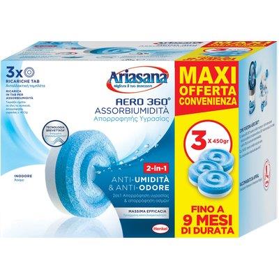 ARIASANA TAB RICARICA AERO 360 - INODORE 3XGR 450