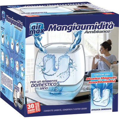 AIRMAX TAB MAGNETE KIT AMBIANCE - 1 VASCHETTA + RICARICA GR 450