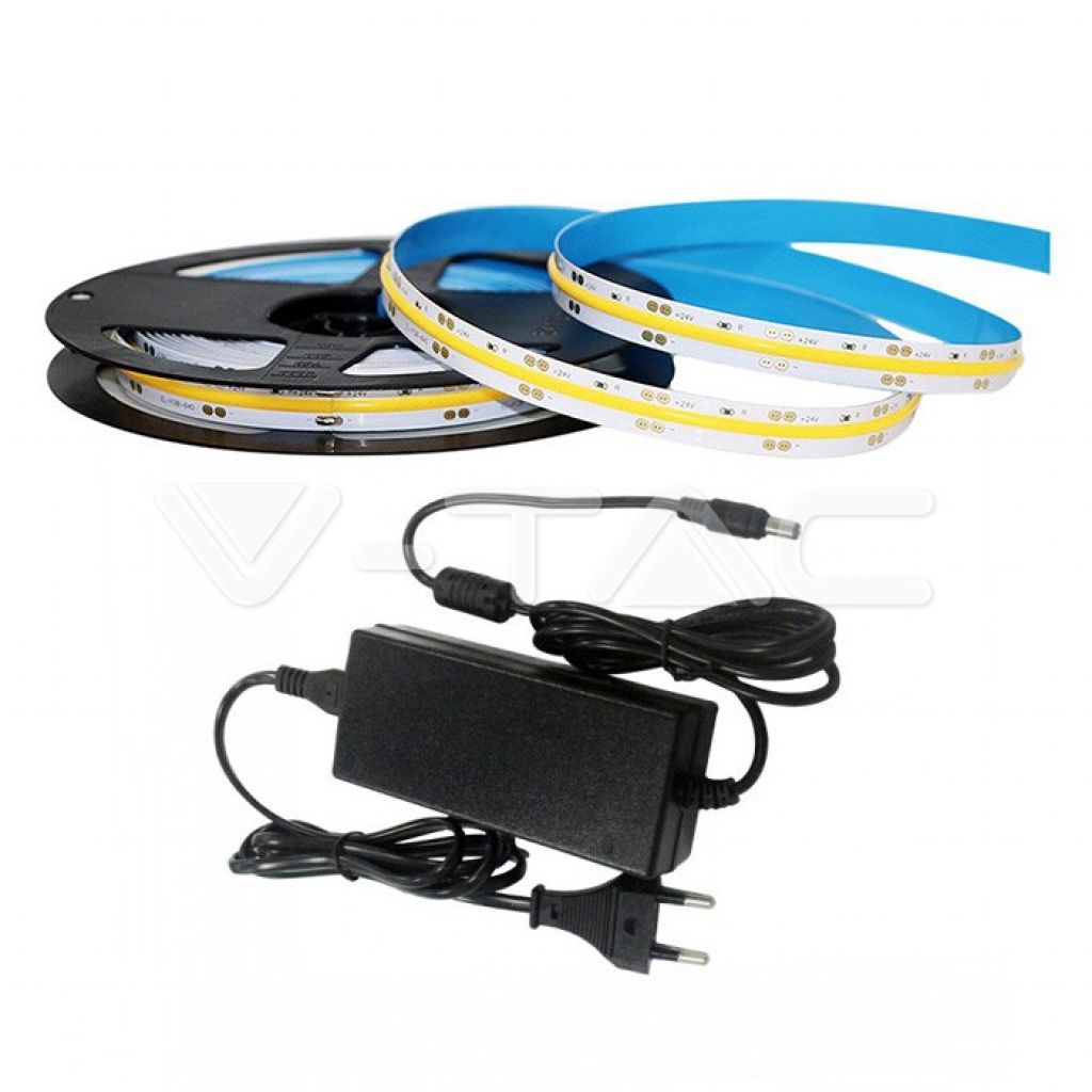 LED Strip Set 420 COB IP20 6000K 12W DC24V 1000 lm/m CRI>95 (2651 + 3272)