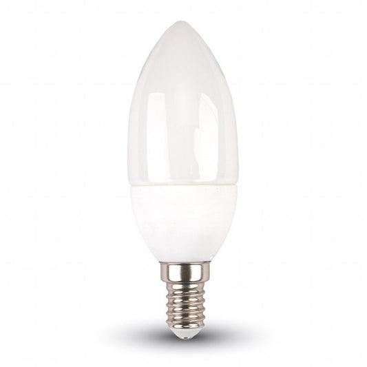 LED Bulb 3.5W E14 A80 Candle Dimming Brightness Rd Control RGB 6400K