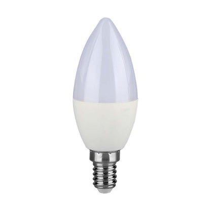 LED Bulb 2.9W E14 Plastic Candle 6400K