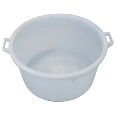MASTELLONE SOTTOSPINA TONDO BIANCO + MANICI ICS - LDPE LT  100 CM 75 H.CM 33